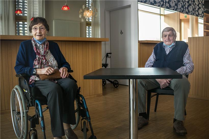 Catherine Lanners und Roger Hilger sind froh über Abwechslung und das Programm, das vom „département animation“ regelmäßig auf die Beine gestellt wird
