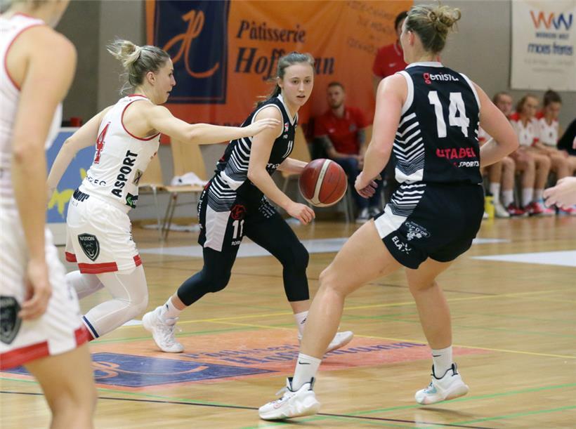 Catherine Mreches (in Schwarz) und der T71 Düdelingen spielten vor drei Jahren bereits einmal eine perfekte Qualifikationsrunde
