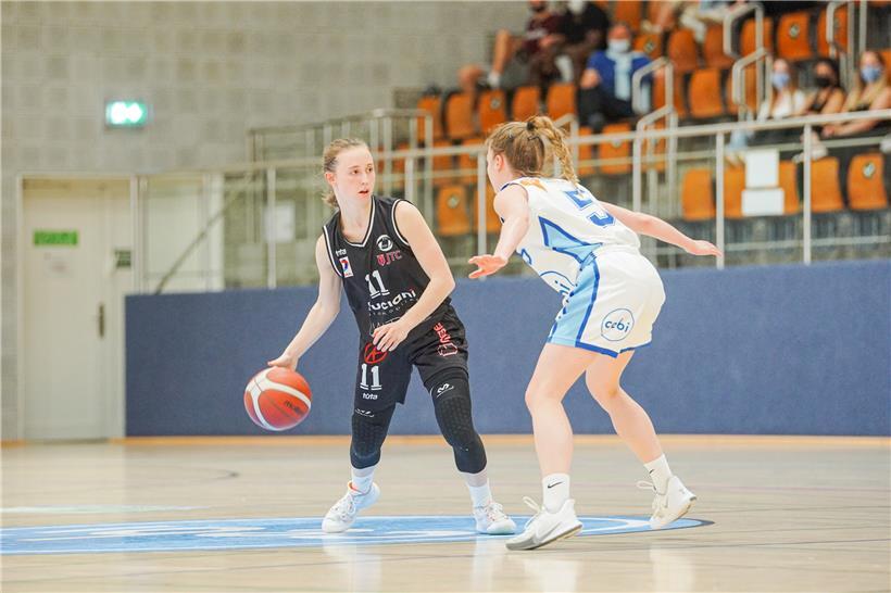 Catherine Mreches und Düdelingen konnten sich mit einem Auswärtssieg in Walferdingen ins Entscheidungsspiel retten
