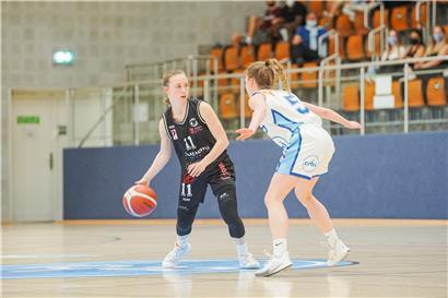 Catherine Mreches und Düdelingen konnten sich mit einem Auswärtssieg in Walferdingen ins Entscheidungsspiel retten
