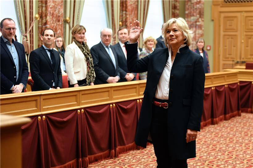 Cécile Hemmen (LSAP) wurde gestern ebenfalls als Abgeordnete vereidigt