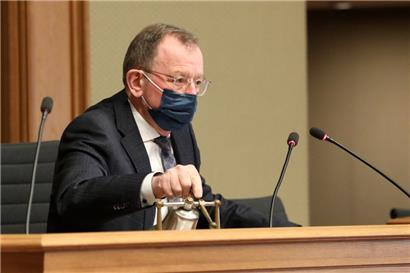 Chamber-Präsident Fernand Etgen hat bei einem Corona-Schnelltest ein positives Ergebnis erhalten
