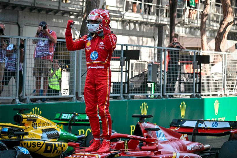 Charles Leclerc hat dem Druck standgehalten
