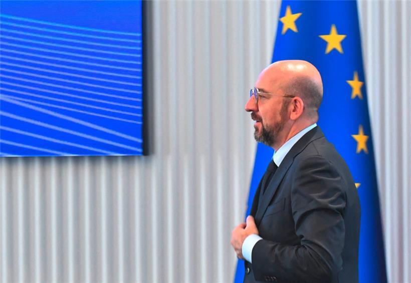 Charles Michel, Präsident des Europäischen Rates, will ein Zeichen der Einheit gegen Wladimir Putin setzen. 
