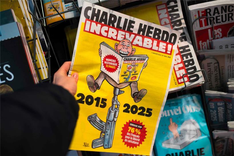 „Charlie Hebdo“ erinnert auf seine Weise an den Jahrestag
