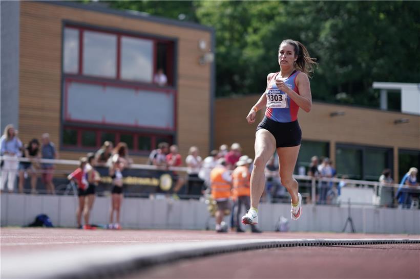 Charline Mathias überzeugte am Wochenende nach einer langen Verletzungspause
