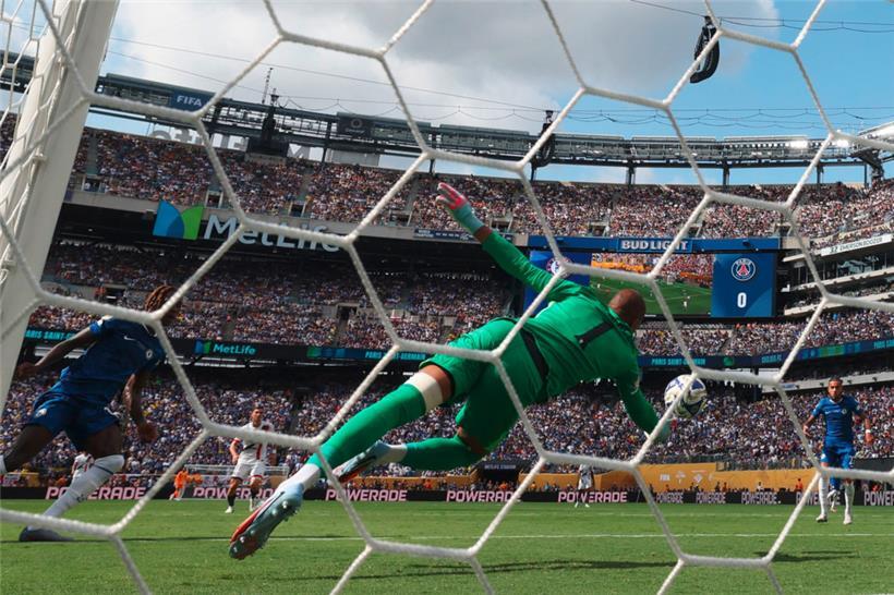 Chelsea-Keeper Robert Sanchez hielt den Kasten sauber
