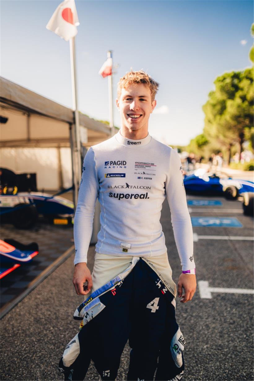 Chester Kieffer macht die Aufgabe am Steuer des GT3 viel Spaß
