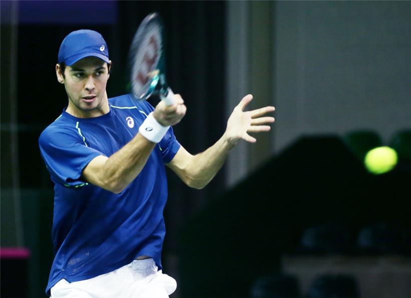 Chris Rodesch bestritt in New York seine dritte Grand-Slam-Qualifikation
