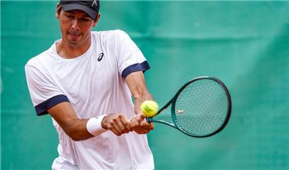 Chris Rodesch feierte in der Qualifikation der French Open sein Grand-Slam-Debüt

