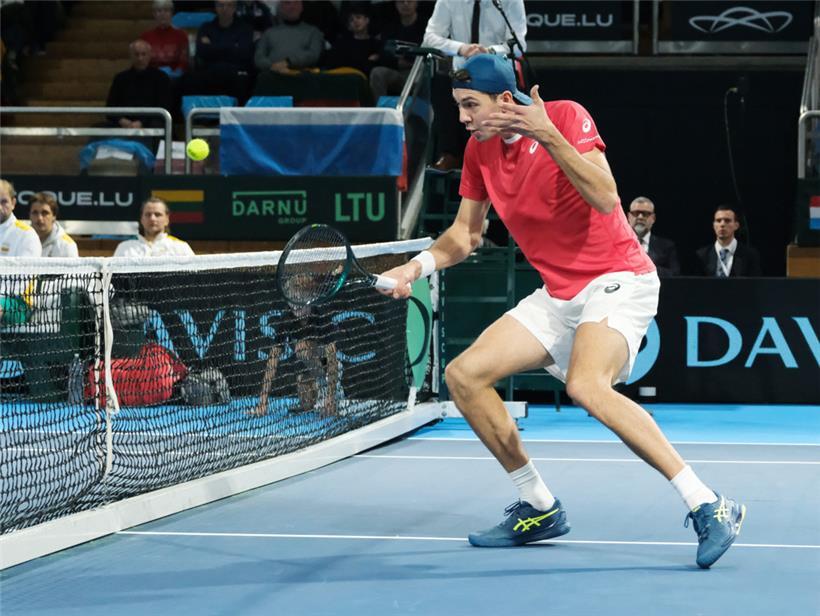 Chris Rodesch holte den vorentscheidenden Punkt
