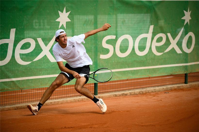 Chris Rodesch schlägt in dieser Woche bei den Sudstroum Open in Esch auf
