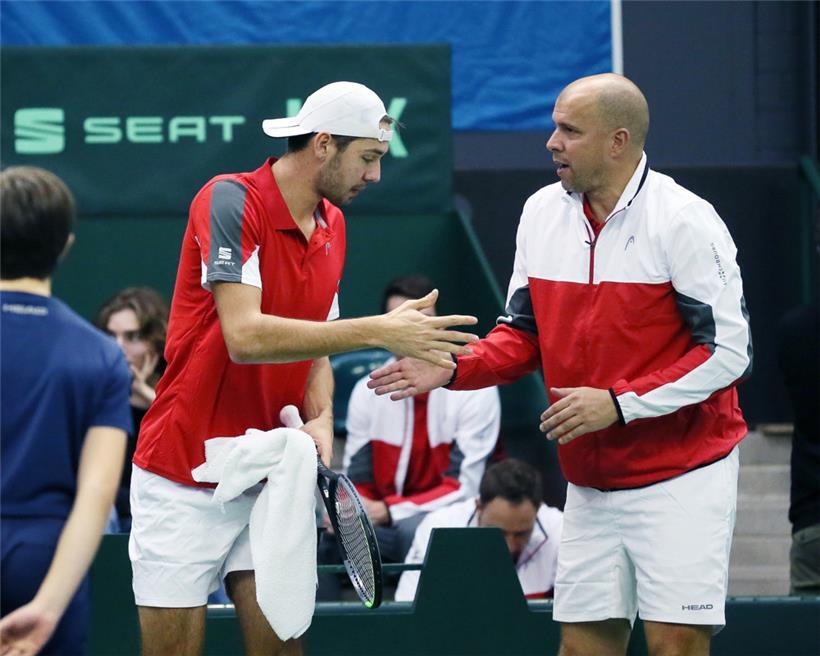 Chris Rodesch wird dem Davis-Cup-Team von Kapitän Gilles Muller Mitte September nicht zur Verfügung stehen
