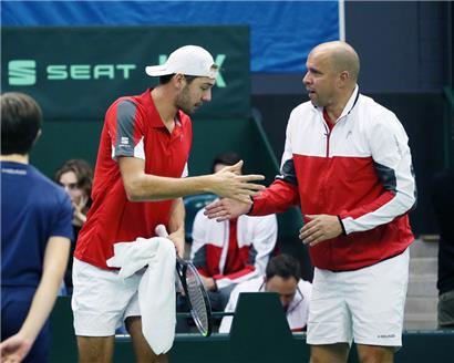 Chris Rodesch wird dem Davis-Cup-Team von Kapitän Gilles Muller Mitte September nicht zur Verfügung stehen
