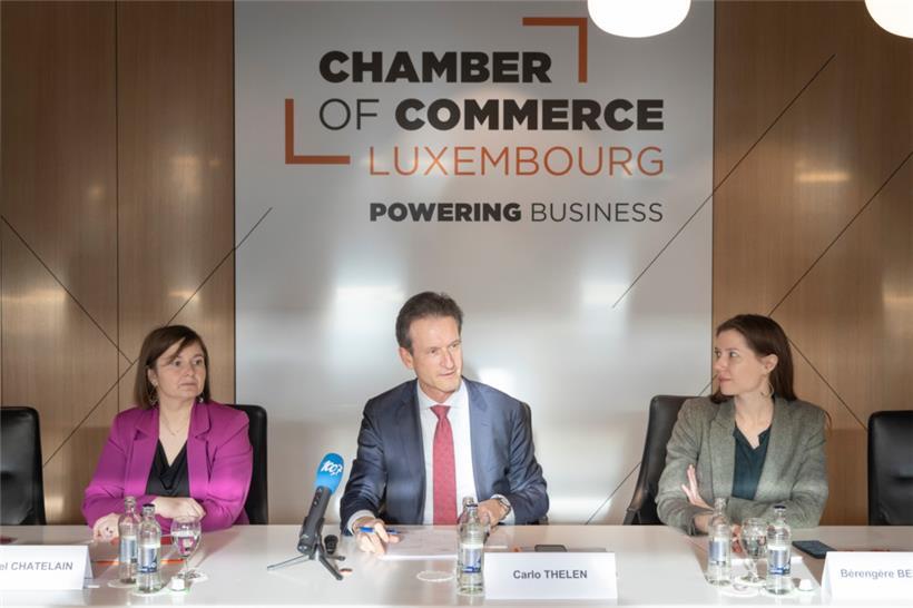 Christel Chatelain, Carlo Thelen und Bérengère Beffort
