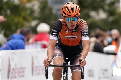 Christine Majerus (Boels-Dolmans) hat in diesem Jahr lediglich 16 Renntage vorzuweisen 

