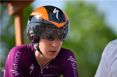 Christine Majerus fuhr wieder in einer eigenen Liga 
