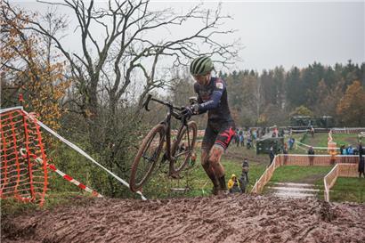 Christine Majerus nutzt die Cyclocross-Rennen, um sich auf die kommende Straßen-Saison vorzubereiten
