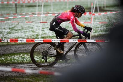 Christine Majerus wird am Wochenende erstmals seit dem 8. Januar 2022 wieder bei einem Cyclocross-Rennen starten
