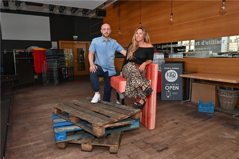Christophe Birgen und Kim Mathekowitsch glauben weiterhin an ihre Bar 
