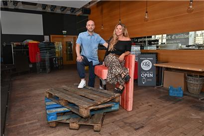Christophe Birgen und Kim Mathekowitsch glauben weiterhin an ihre Bar 
