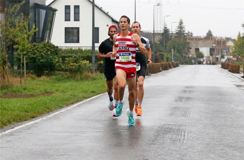 Christophe Kass setzte sich an die Spitze der Verfolgergruppe und kam als 2. ins...