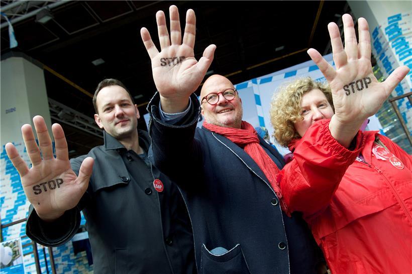 Christophe Schiltz (links im Bild) wird neuer Präsident des Staatsrats

