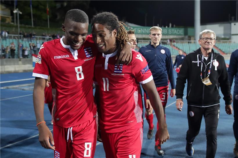 Christopher Martins (links) und Gerson Rodrigues (rechts) bekommen es in der Zwischenrunde der Europa League mit schweren Aufgaben zu tun
