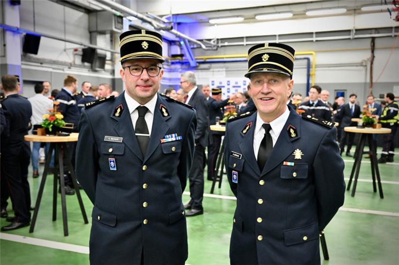 Christopher Schuh (l.) und Guy Bernar
