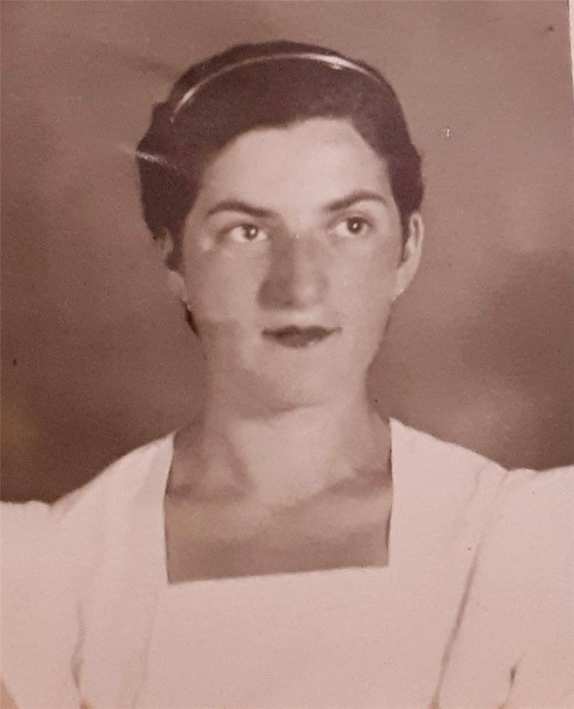 Claire Lukmanski (Foto von 1934)
