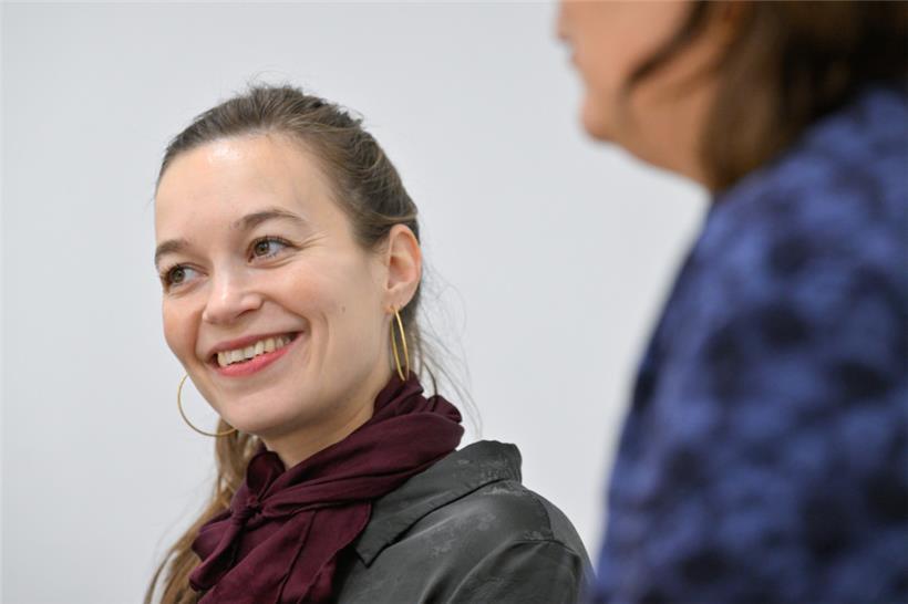 Claire Wagener wirkte bei Projekten von ILL mit, bevor sie 2018 als festes Mitglied und 2020 als Angestellte zum Kollektiv stieß 
