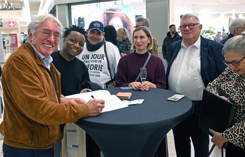 Claude Frisoni unter anderem mit Michelle Cloos und Guy Greivelding