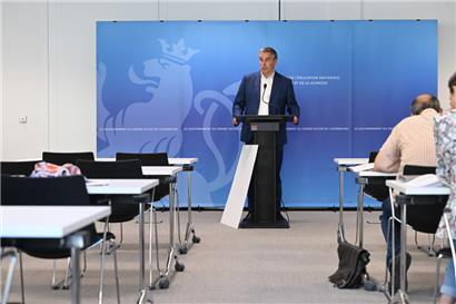 Claude Meisch begrüßte die Dynamik, mit der die Bildungswelt zu einer kontinuierlichen Diversifizierung des Schulangebots beiträgt
