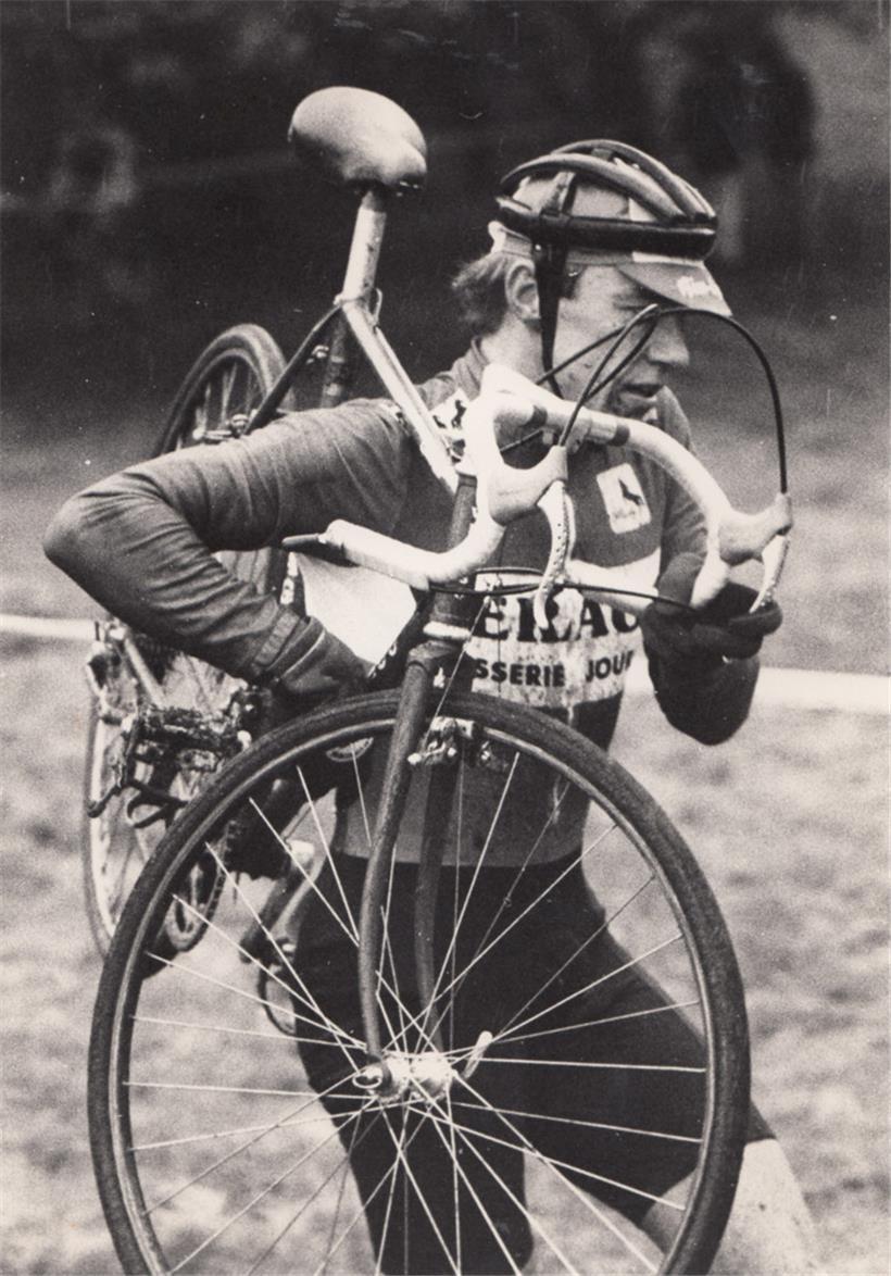 Claude Michely beim Cyclocross 1985 in Contern
