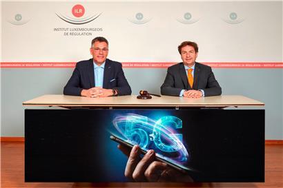 Claude Rischette und Luca Tapella des ILR
