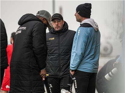 Claudio Lombardelli mit neuer Mannschaft im Fußballspiel gegen Racing am Wochenende