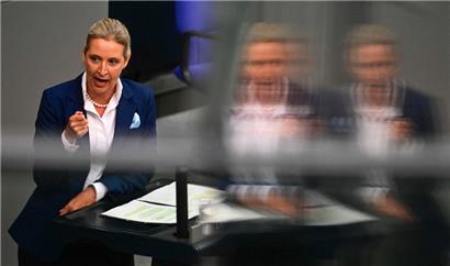 Co-AfD-Chefin Alice Weidel im Bundestag

