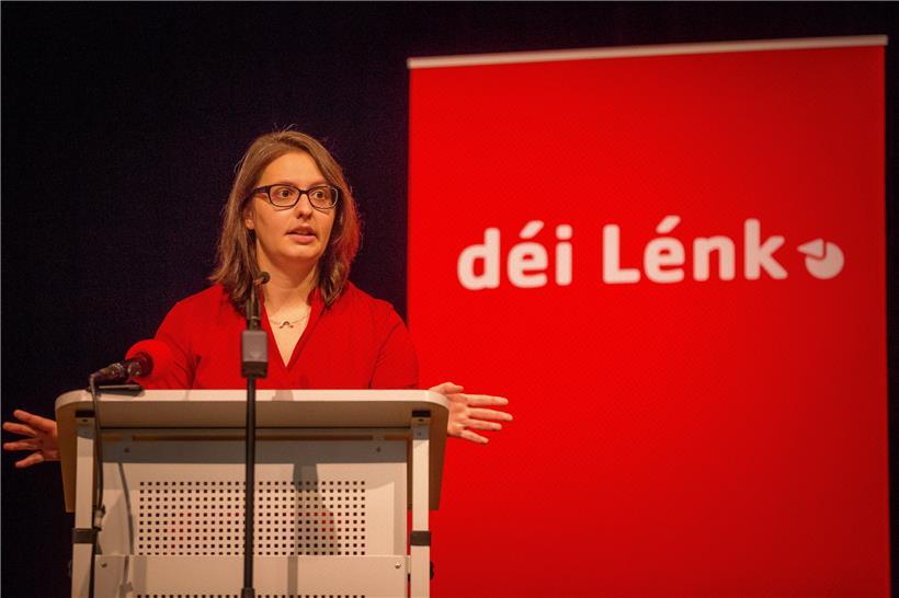 Co-Sprecherin Carole Thoma leitet die Partei seit 2015 gemeinsam mit Gary Diderich
