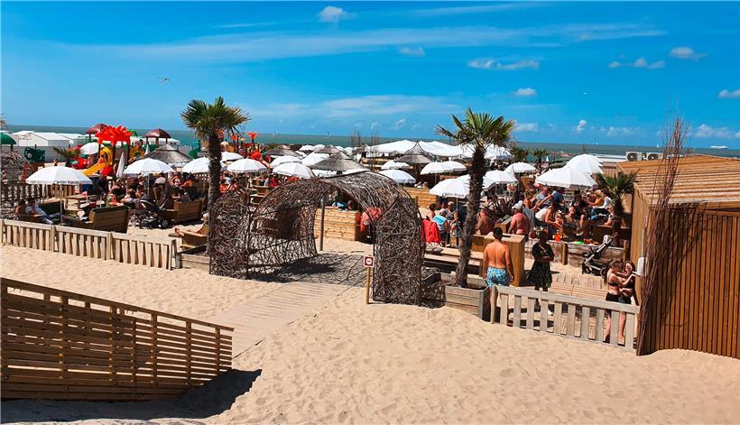 Corona-Maßnahmen an den belgischen Stränden