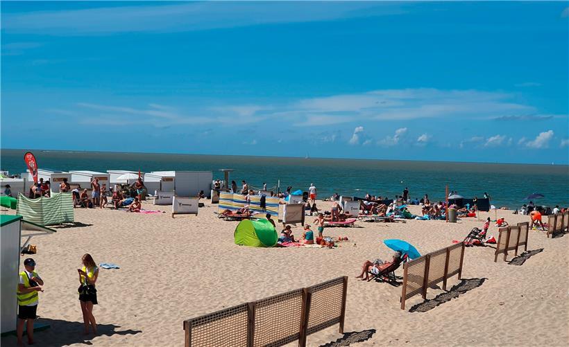 Corona-Maßnahmen an den belgischen Stränden