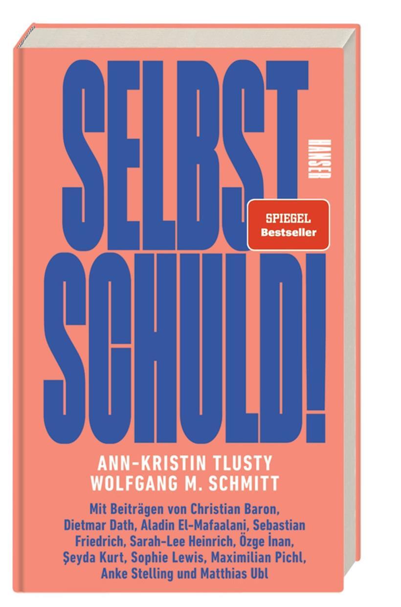 Cover zum Essayband „Selbst Schuld“
