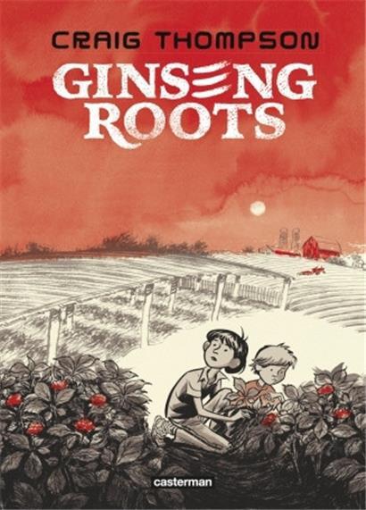 Craig Thompson, „Ginseng Roots“, Paris, Casterman, 2024 (traduit de l’anglais par Isabelle Licari-Guillaume, Laëtitia et Frédéric Vivien) ISBN : 9782203284371; 448 pages; 27 euros
