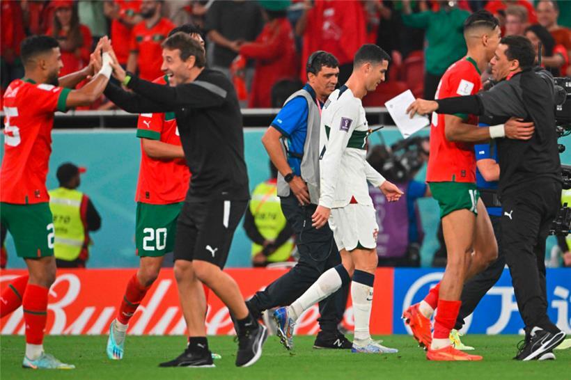 Cristiano Ronaldo und seine portugiesische Mannschaft müssen nach dem Viertelfinale die Heimreise antreten
