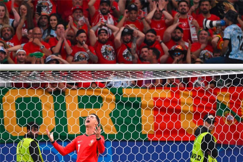 Cristiano Ronaldo vergab gegen Slowenien einen Elfmeter 
