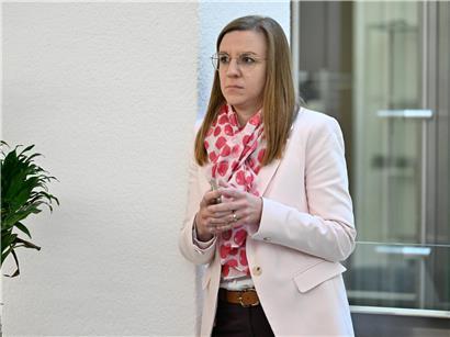 DP-Präsidentin Carole Hartmann