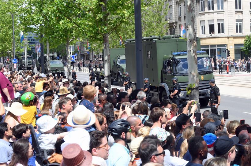 Da das Wetter mitspielte, zog es am Donnerstag erneut viele Menschen in die Haup...