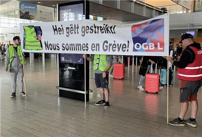 Da dürfte mancher Findel-Benutzer erstmal geschluckt haben: Doch der Streik betrifft die Personenbeförderung nicht.
