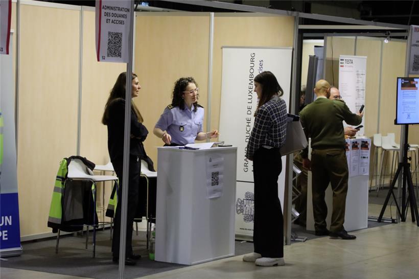 Dabei kann sich persönlich mit Betrieben und Institutionen aus der Luxemburger A...