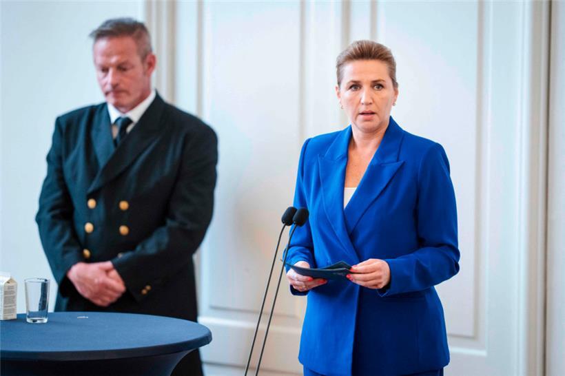 Dänemarks Premierministerin Mette Frederiksen 
