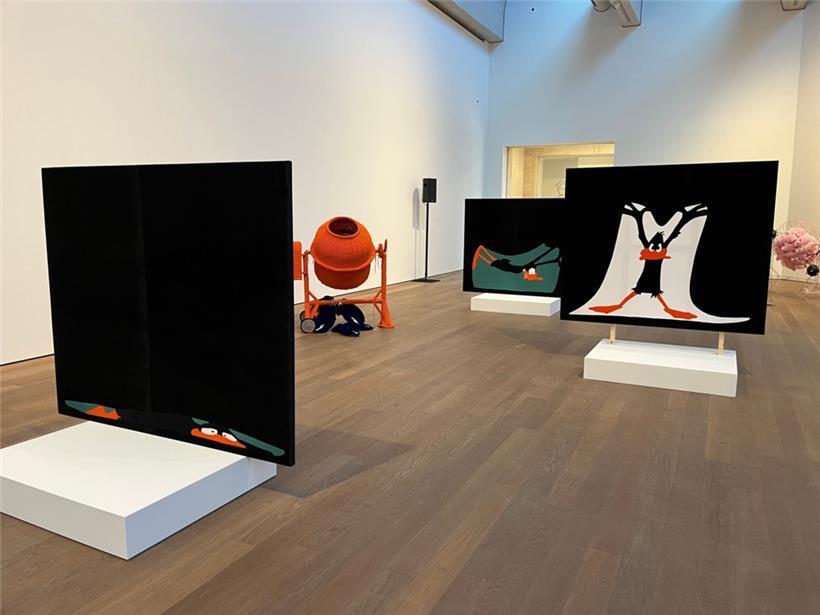 Daffy Duck, un personnage récurrent de l’univers de Cosima von Bonin depuis dix ans
